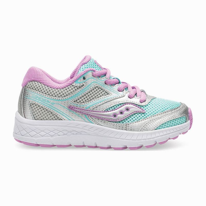 Sneakers Saucony Cohesion 12 Lace Bambina Argento/Viola Saldi WH5503XV